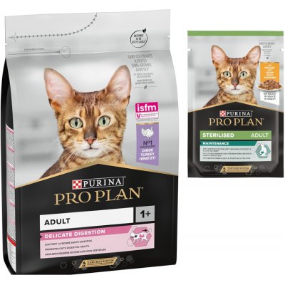 Pro Plan Cat Adult Delicate Digestion krůta 3 kg – Zboží Mobilmania