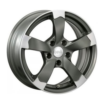 DBV Torino II 6,5x15 5x114,3 ET45 anthracite polished