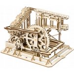 Robotime 3D dřevěné mechanické puzzle Kuličková dráha Marble squad 239 ks – Zboží Dáma