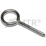 MTR Oko s vrutem nerez A2 Varianta: Oko s vrutem nerez A2 50x18mm nerez A2 – Zboží Mobilmania