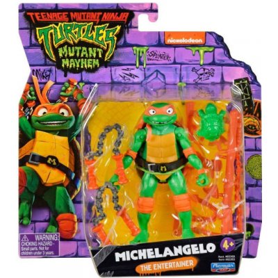 Playmates Toys Teenage Mutant Ninja Turtles Mutant Mayhem Michelangelo