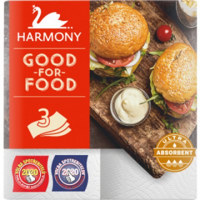 Harmony Good For Food, 3 vrstvy, 16,5 m, 2 role – Zbozi.Blesk.cz