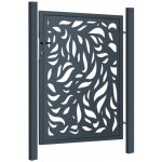 EKOfence Designová branka FLORA 1kr. 1000x1200mm antracit – Hledejceny.cz