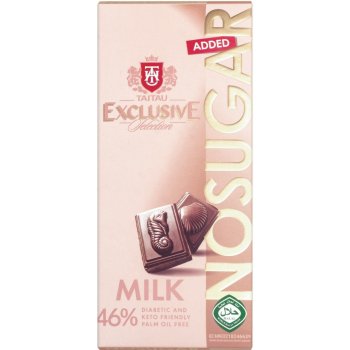 Taitau Exclusive Selection Mléčná čokoláda bez cukru 46% 100 g