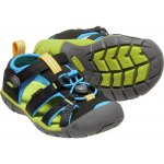 Keen Seacamp II CNX KIDS 1022969 black brilliant blue – Zboží Mobilmania