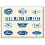 Nostalgic Art Plechová cedule Ford Logo Evolution 30 cm x 40 cm – Hledejceny.cz