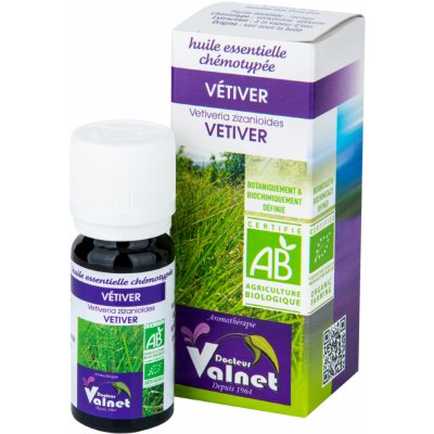 Docteur Valnet Éterický olej vetiver bio 10 ml – Hledejceny.cz