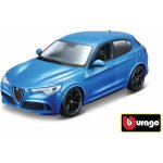 Bburago Alfa Romeo Stelvio modrá 1:24 – Zboží Dáma
