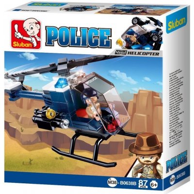 Sluban B0638B Policie Helikoptéra – Zboží Dáma