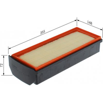 Vzduchový filtr BOSCH F 026 400 409 – Hledejceny.cz