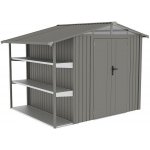 Rojaplast AMY X-B 295 xx 220 x 232 cm, šedý – Sleviste.cz