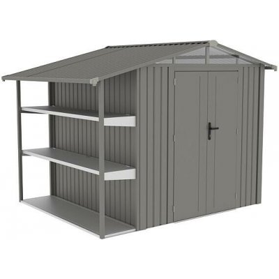 Rojaplast AMY X-B 295 xx 220 x 232 cm, šedý – Sleviste.cz