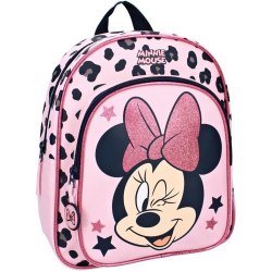 Vadobag Minnie Mouse Disney s Třpytivou Mašlí růžový