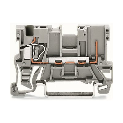 WAGO Svorka 769-176 základní – 1 vodič / 1 pin Na DIN lištu 35 × 15 a 35 × 7,5 4 mm², šedá 769-176 – Hledejceny.cz