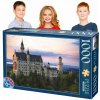 Puzzle D-Toys Německo hrad Neuschwanstein 1000 dílků