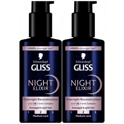 Gliss Night Elixir Noční regenerační kúra 100 ml – Hledejceny.cz