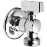Aqualine Pračkový kulový ventil se zpětným ventilem 1/2''x3/4'' - L, chrom - 5310 – Sleviste.cz