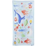 Spokey KIDDY Rychleschnoucí sportovní ručník 80 x 160 cm mořský svět – Zboží Dáma