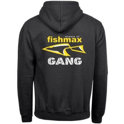 FISHMAX - Mikina Fishmax Gang Černo Žlutá