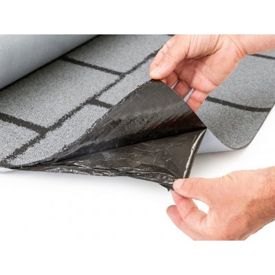 Covernit Šindel asfaltový samolepicí v roli obdélník šedá 1x10m – Sleviste.cz