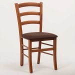 ITTC Stima Paysane s čalouněným sedákem Rustikál / Lux hnědá 12 – Zboží Dáma