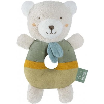 Fehn Měkký kroužek medvěd Natur 3.0 – Zboží Dáma