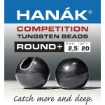 Tungstenové kuličky Hanák Competition ROUND+ černý nikl 3,0 mm, 20 ks – Hledejceny.cz