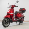 Elektrická motorka ViaGo Roma 4000W 40 Ah šedá Červená metalíza