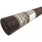 Netkaná textílie 1,6x10m hnědá 50g/m2 mulčovací textilie – Hledejceny.cz
