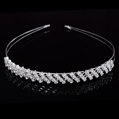 Naishide Jewelry Luxusní čelenka do vlasů LOVE CRYSTAL – Zbozi.Blesk.cz