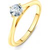 Prsteny Savicki zásnubní prsten The Light žluté zlato diamant DL R2 3 Z