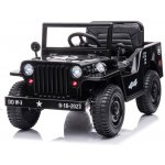 Mamido elektrický vojenský jeep Willys 4x4 černá – Zbozi.Blesk.cz