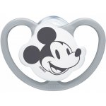 Nuk silikon šidítko Space Disney Mickey Mouse Bílá – Zboží Dáma