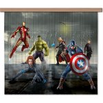 Textilní závěs AVENGERS FCS XL 4330 - 180 x 160 cm – Hledejceny.cz