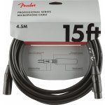 Fender Professional Series Instrument Cables S/A 4,5 m Black – Zboží Dáma