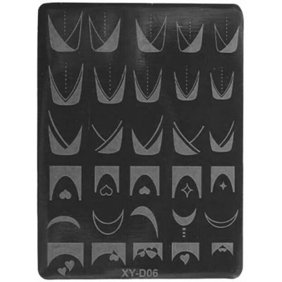 Starnails Razítkovací destička XY-D06 – Zboží Dáma