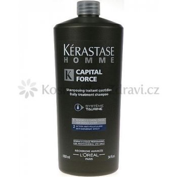 Kérastase Bain Capital Force Anti-Pelliculaire šamponová lázeň 1000 ml