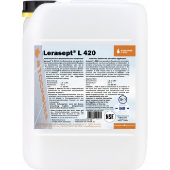 Stockmeier Chemie Lerasept L420 dezinfekční čistič bez chlóru pro potravinářství 10 kg