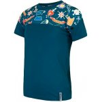 SENSOR COOLMAX IMPRESS dětské triko krátký rukáv safír/boys tattoo – Zboží Dáma
