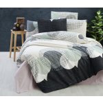 Brotex povlečení bavlna Cosmic grey zipový uzávěr 140x220 70x90 – Zboží Mobilmania