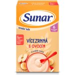 Sunar cereální kaše Vícezrná s ovocem 210 g – Zboží Dáma