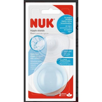 NUK Nipple Shields kloboučky na kojení 2 ks – Zbozi.Blesk.cz