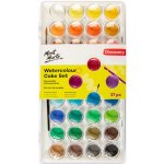 Mont Marte vodové barvy č.0038, 37ks + štětec – Zboží Dáma