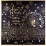 Accentra Adventní kalendář WINTER MAGIC NOIR ve čtvercové krabičce – Zboží Dáma