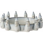 Ib Laursen Keramická mísa na dekorace Santa's Helpers 16,5 cm modrá keramika – Sleviste.cz