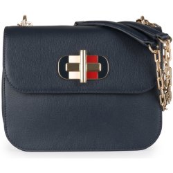 Tommy Hilfiger dámská kožená crossbody kabelka BDS Turnlock AW0AW07111  tmavě modrá alternativy - Heureka.cz