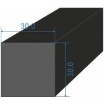 0595300 Pryžový profil 30x30mm EPDM 70°Sh čtvercový – Zbozi.Blesk.cz
