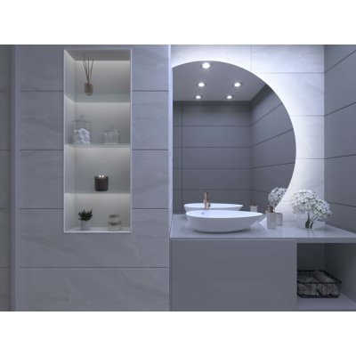 Artalo Atypické LED zrcadlo do koupelny A2 85 x 110 cm – Hledejceny.cz