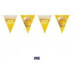 Girlanda vlajky žluté s puntíky – Zbozi.Blesk.cz