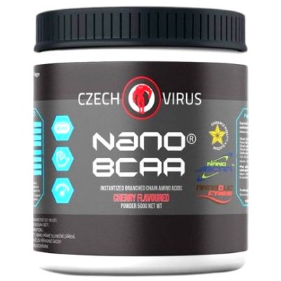Czech Virus Nano BCAA 500 g Příchuť: Apple